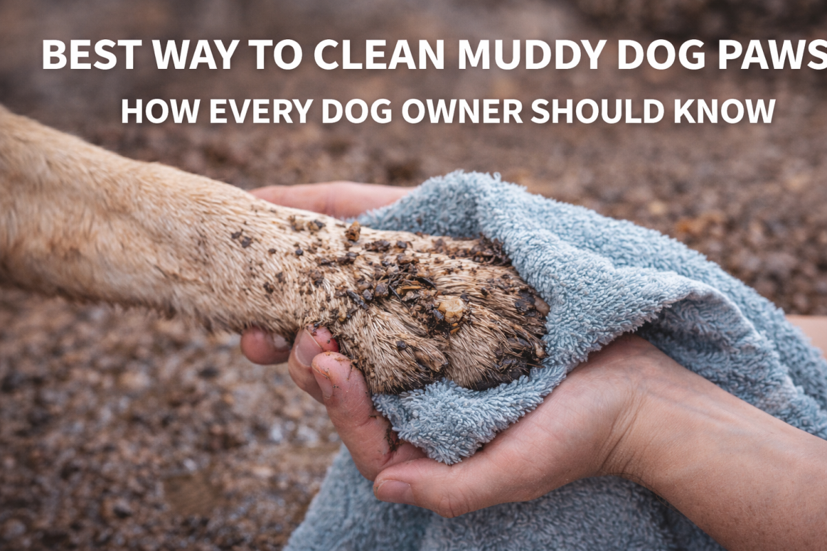 Learn the best way to clean muddy dog paws after a walk. This simple step-by-step guide helps keep your pet clean, protect your home from dirt, and maintain healthy paws using quick and effective cleaning methods.